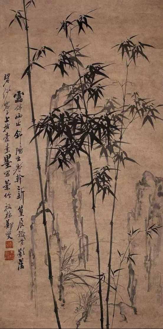 郑板桥经典竹画40张