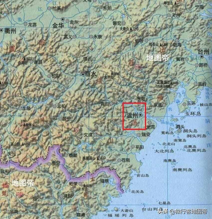 温州位于浙江东南，为何又称为福建的咽喉？