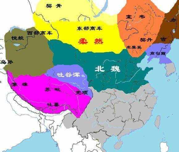 茹姓背后的大历史，南北朝的胡汉大融合