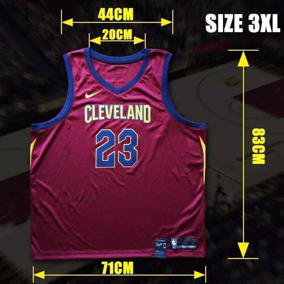 新版NBA球衣尺码怎么选？