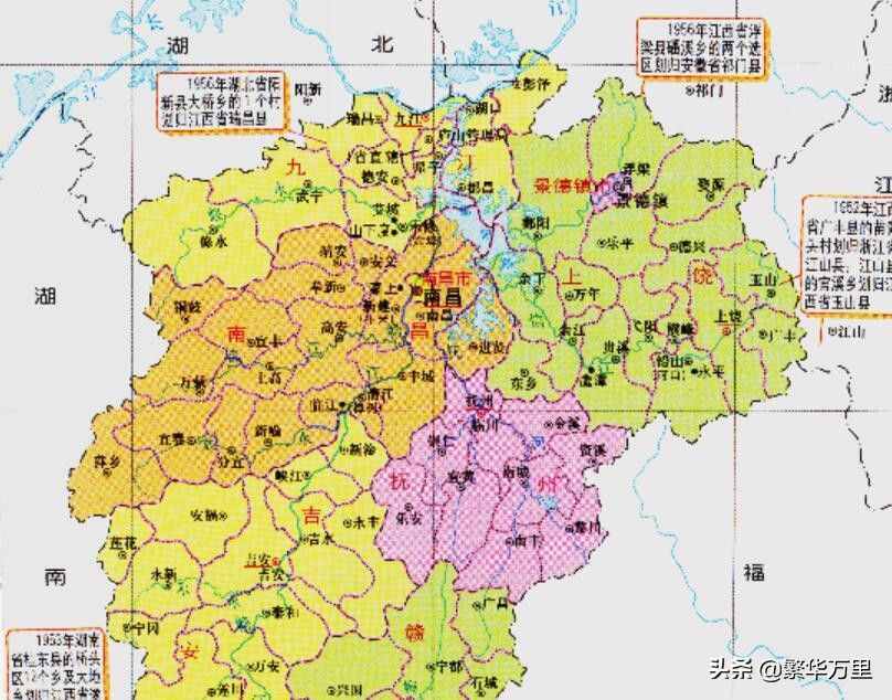 江西省一直简称赣，省会在南昌市，为何不是南方的赣州市？