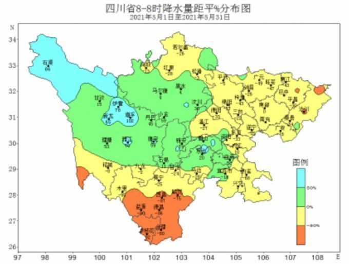 预计四川6月有5次降水天气过程 35个县（区、市）拉响地灾黄色“警报”