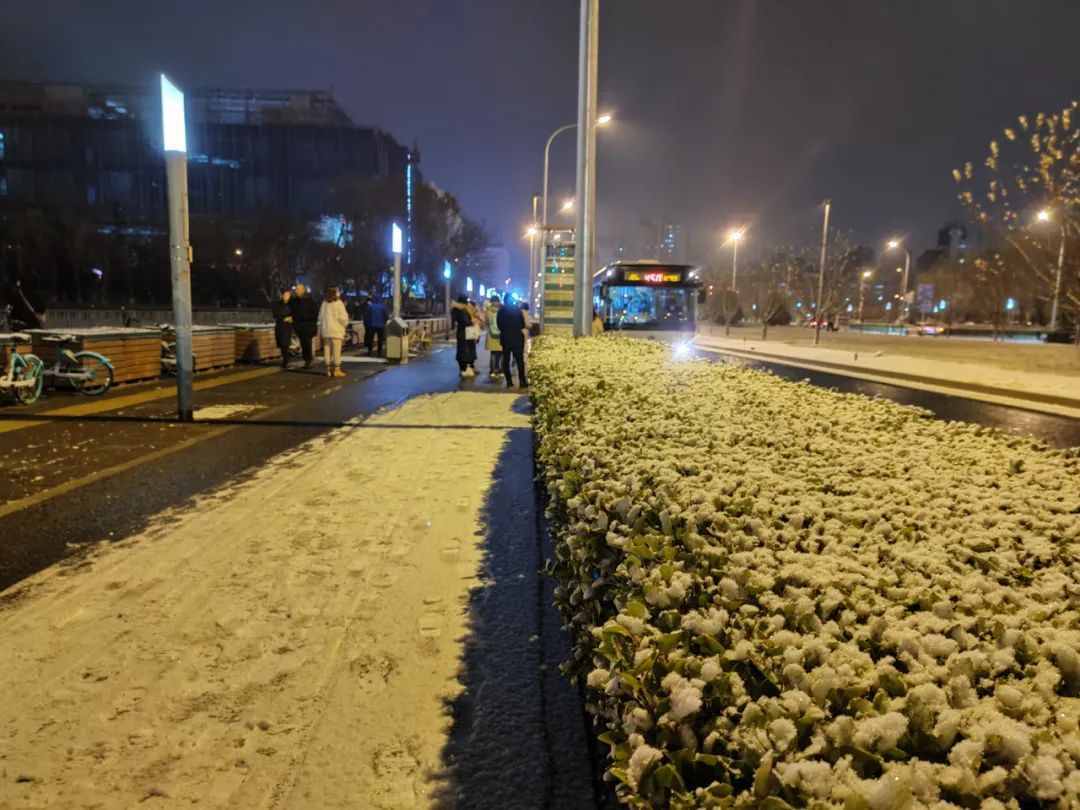 北京又下雪了，2020年最后一场雪，看下有趣的雪景大赛照吧
