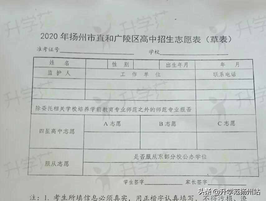 扬州中考录取看什么！？这两点非常重要