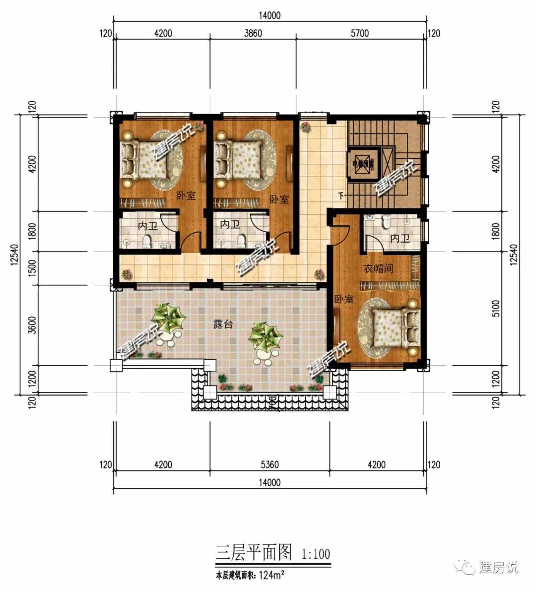 手里6000多套图纸，最想推荐给你的是这套欧式，贼靓贼实用