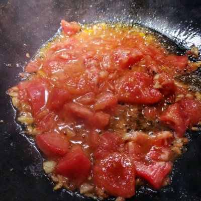 番茄炒手撕包菜