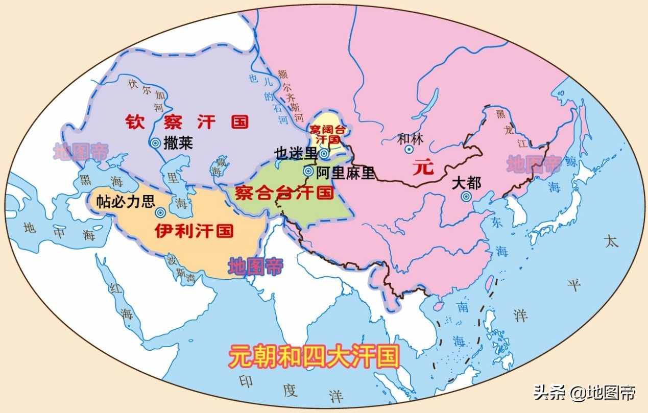 元朝全国只有10个省，看看你在哪个省？