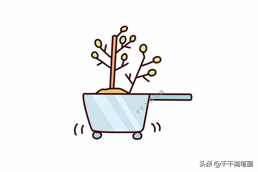 春天，你好！植树节30种简笔画创意画素材大全