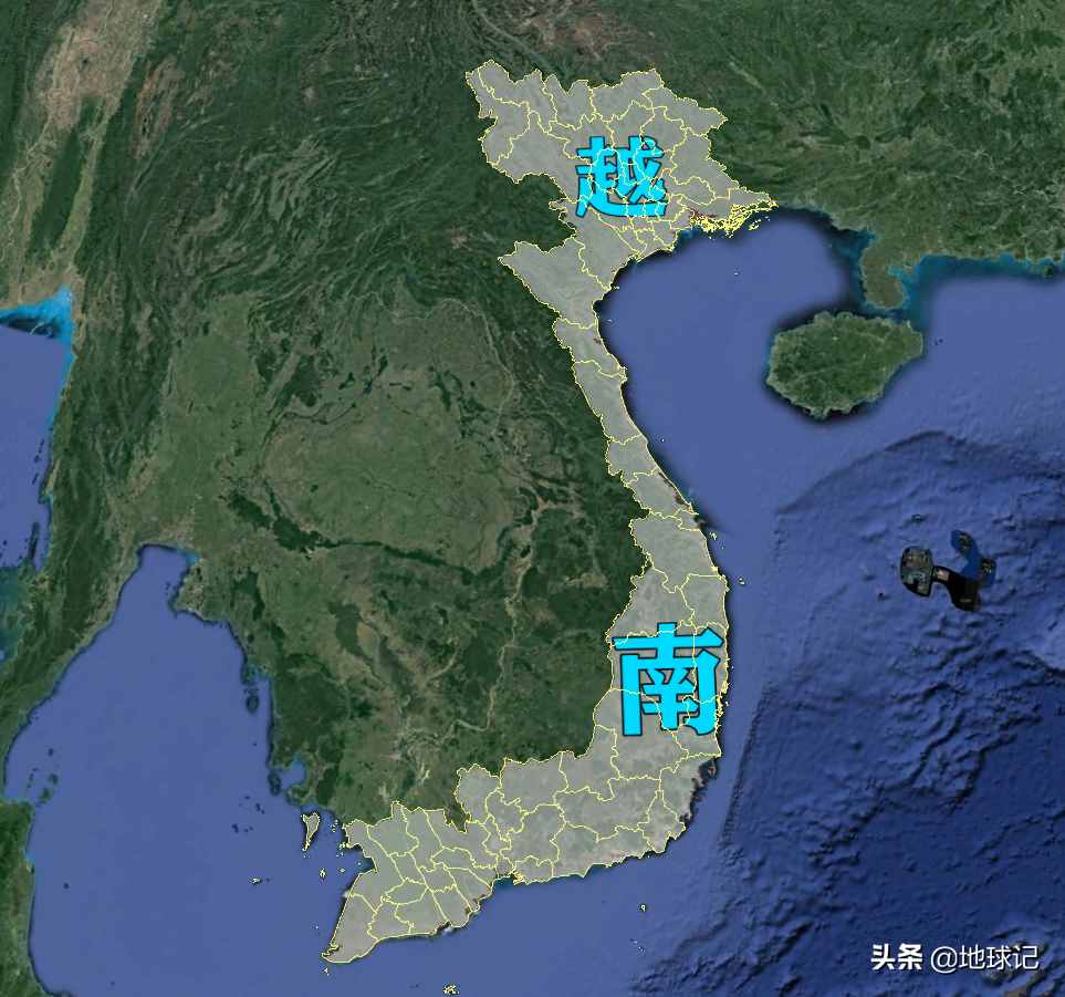 越南抄袭中国：33万平方公里的土地，居然有60多个省级行政区