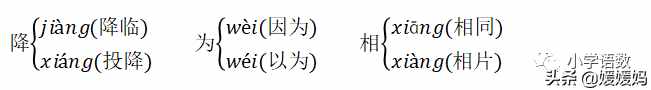 部编版一年级语文下册各单元知识点归纳