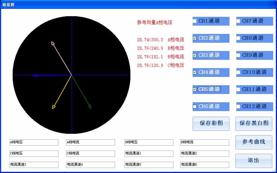 HDTR便携式电量记录分析仪分析程序功能图解