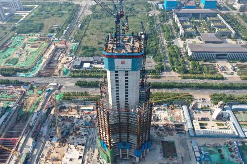 中国西北投资超400亿建第一高楼，预计三年后竣工，总高近500米