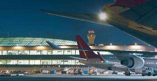 全美十大最繁忙国际机场