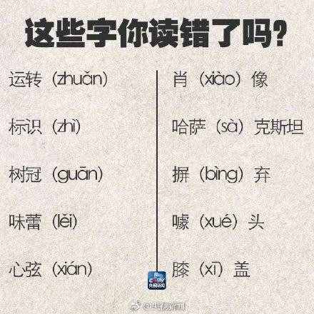 90个容易读错的字，快记好！过年可以当回小老师了