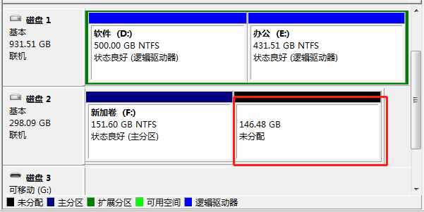 非常实用电脑无损分区方法