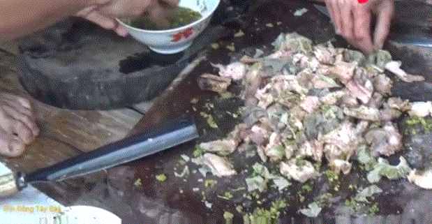 越南人的生猛美食，大肠刺身