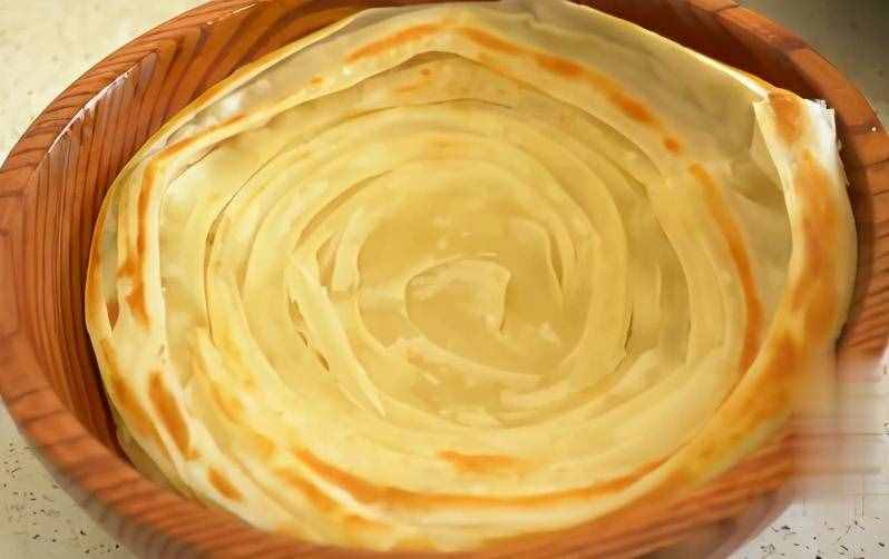 家常油饼：柔软起层，凉了不硬有秘诀，要不是怕吃撑，一张都不剩