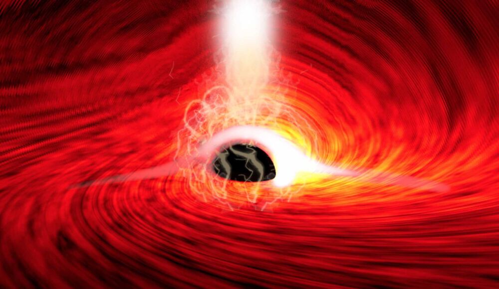 爱因斯坦的预言再次成真，物理学家首次看到黑洞后面反射的光