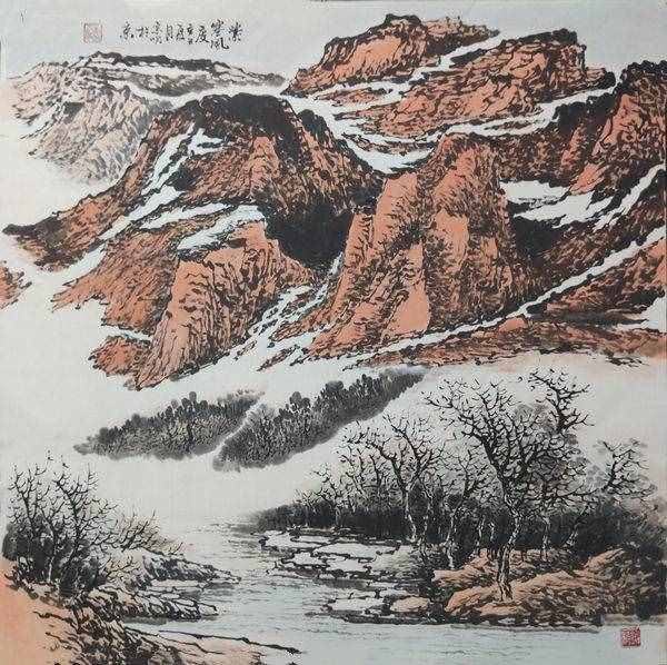 大山的呼唤——山水画家李宗明墨洒塞外家乡情