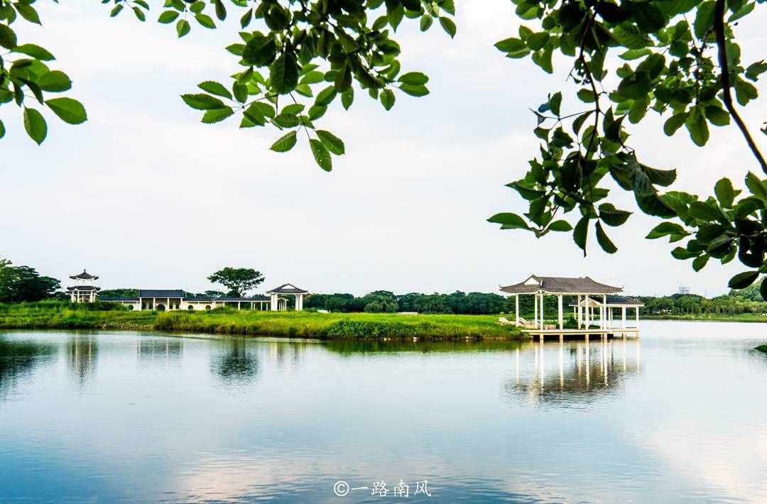 广州最大的人工湖，面积超过市内四大名湖总和，低调静美少人来