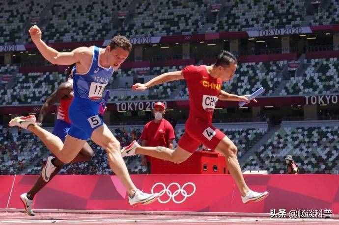 4x100米世界纪录36秒84，平均百米用时9秒21，为何比博尔特还快？