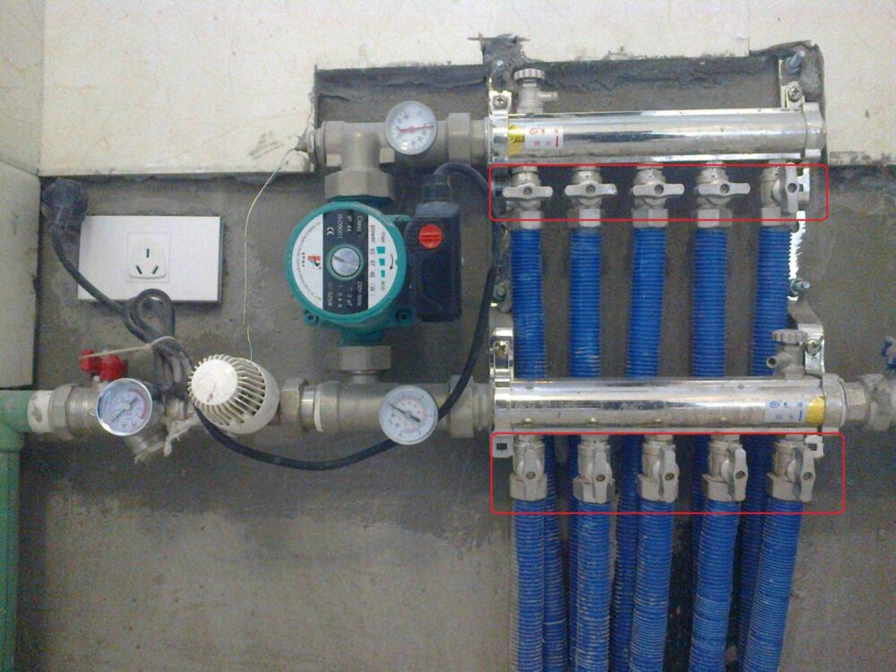 进水管和回水管都热就是屋里冷？地暖安装超短回路的问题不能不防