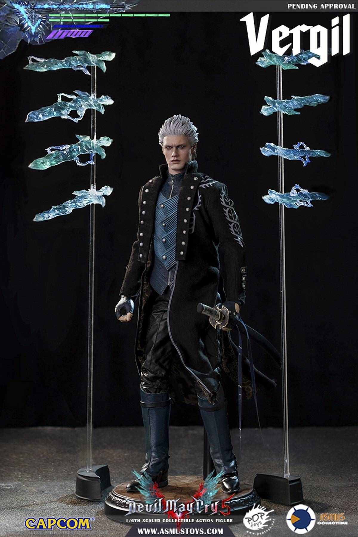 Asmus Toys 新品：1/6《恶魔猎人/鬼泣5》系列 - 维吉尔 豪华版