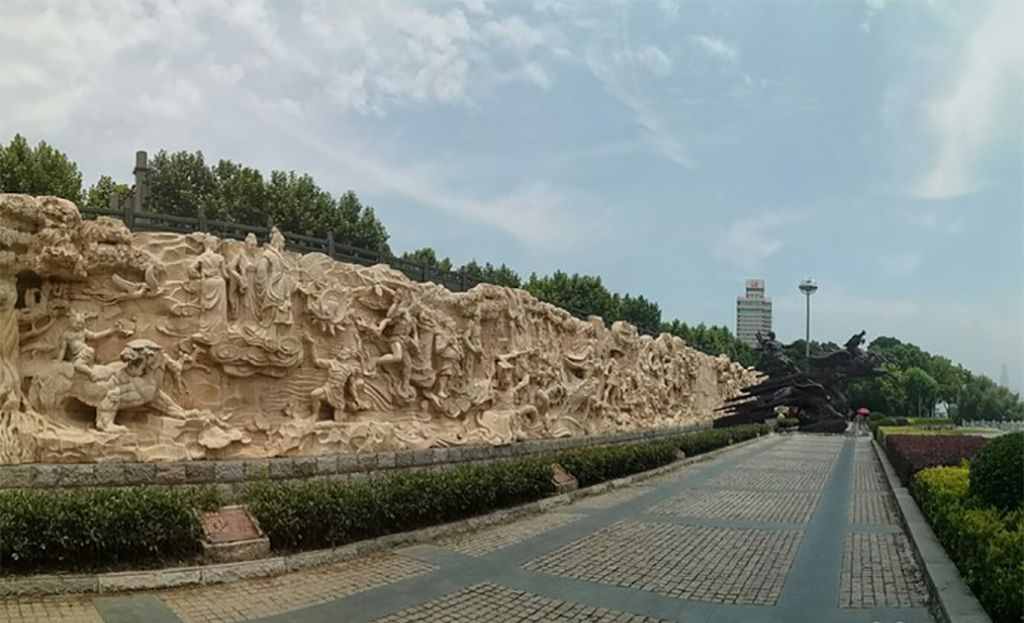 有故事的武汉汉阳江滩，大禹神话园，小众景点但强烈推荐