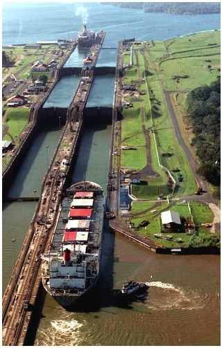 世界七大工程奇迹之巴拿马运河