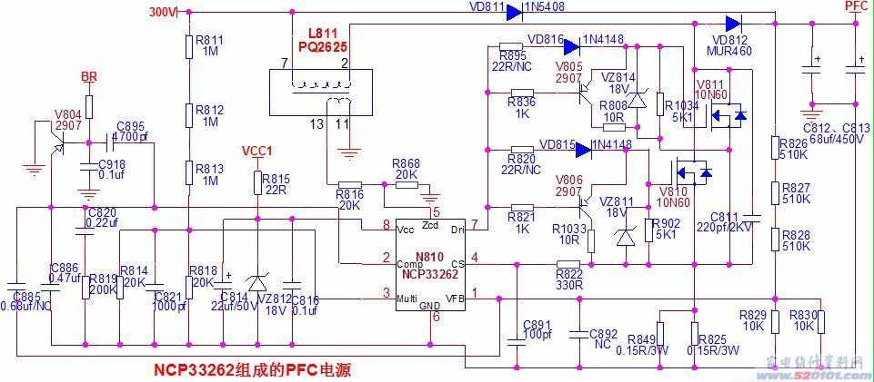 海信LED液晶电视电源电路分析与维修（图文详细分析）