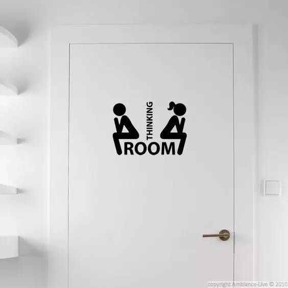 18个世界上最有创意的厕所标志设计！