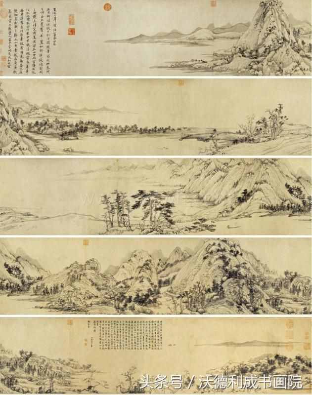 中国山水画第一神品《富春山居图》