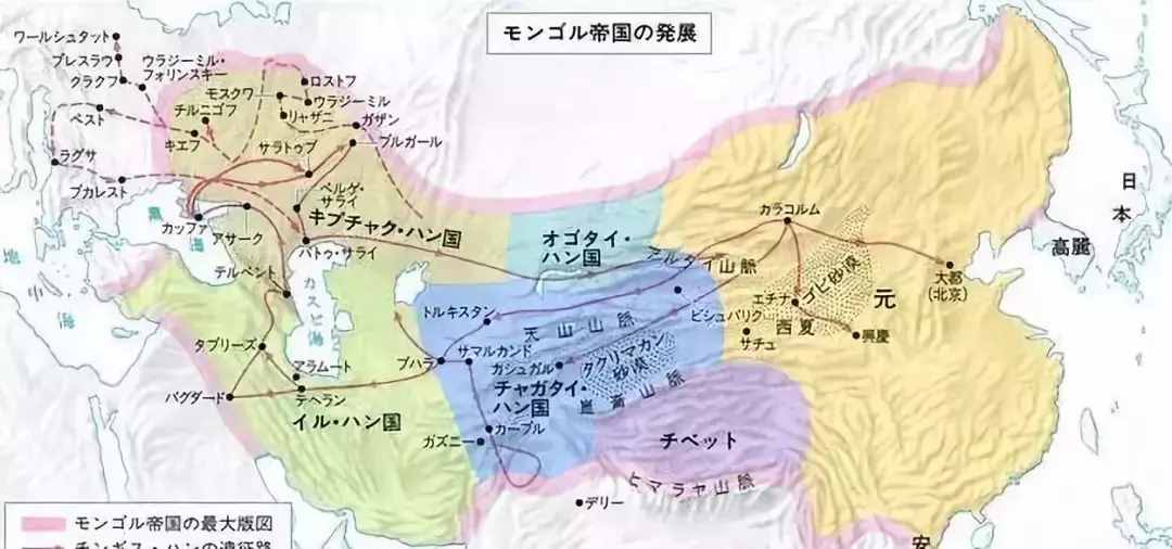 蒙古四大汗国：哪个汗国的实力最为强大？