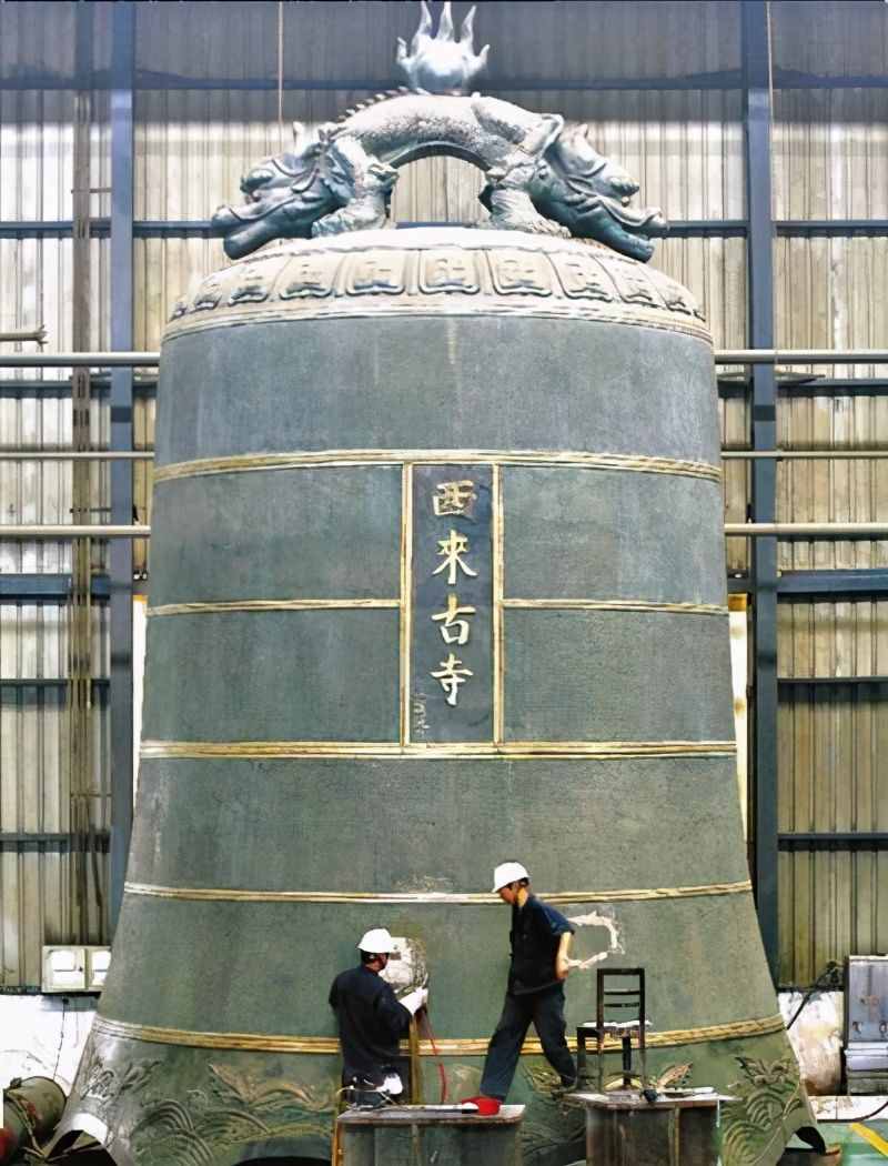 寒山寺108吨大钟被铸造成功，可是国内的永乐大钟，却无法复制