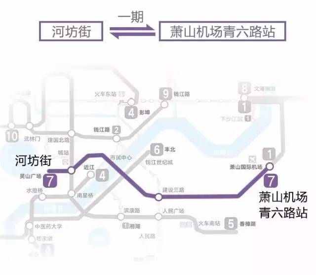 重磅！杭州地铁三期最新消息出炉！看看有没有经过你家门口的