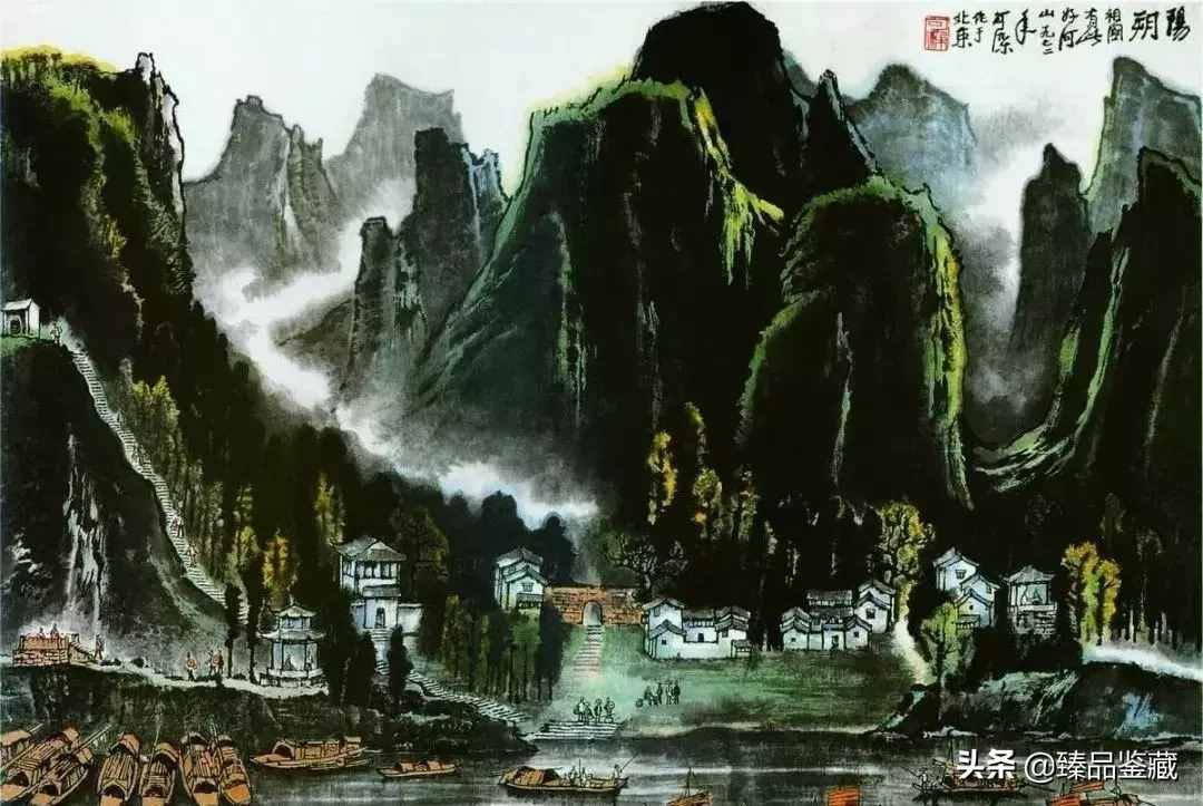 李可染的旷世之作，画面令人赞叹