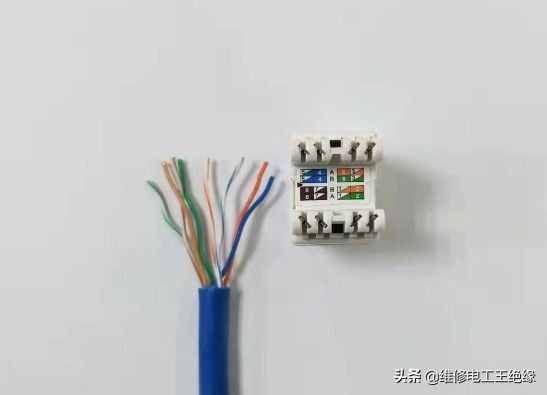 家装电工必备技能——网线插座怎么接？