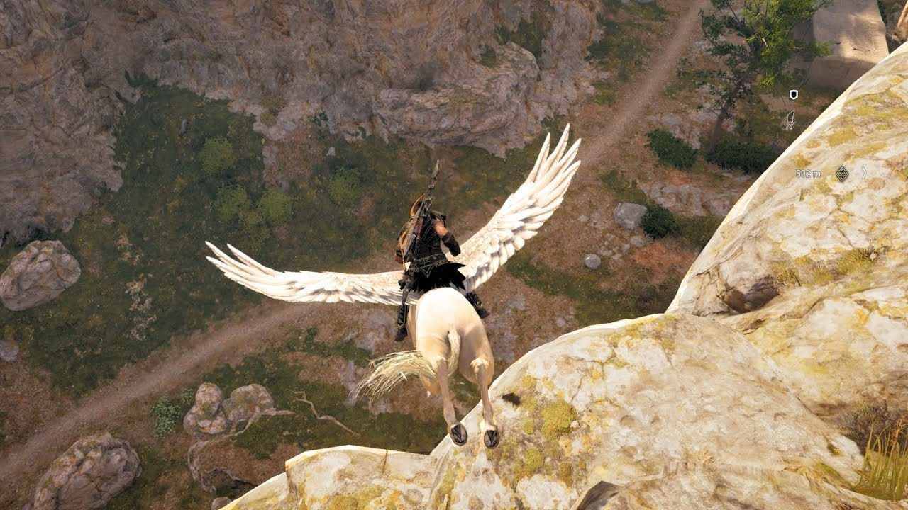 在《刺客信条：奥德赛》中 希腊神话中的知名飞马却不能飞