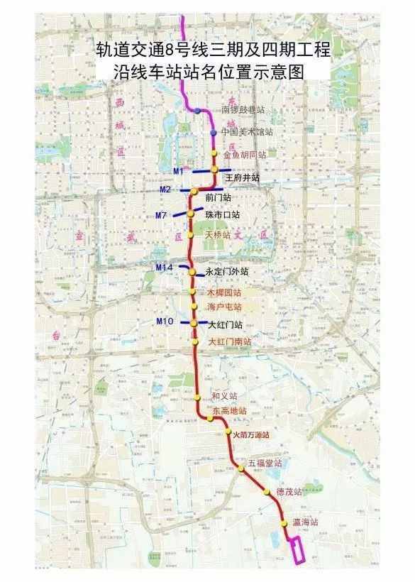 2019年最新北京地铁高清线路图来了！还有这些新变化……