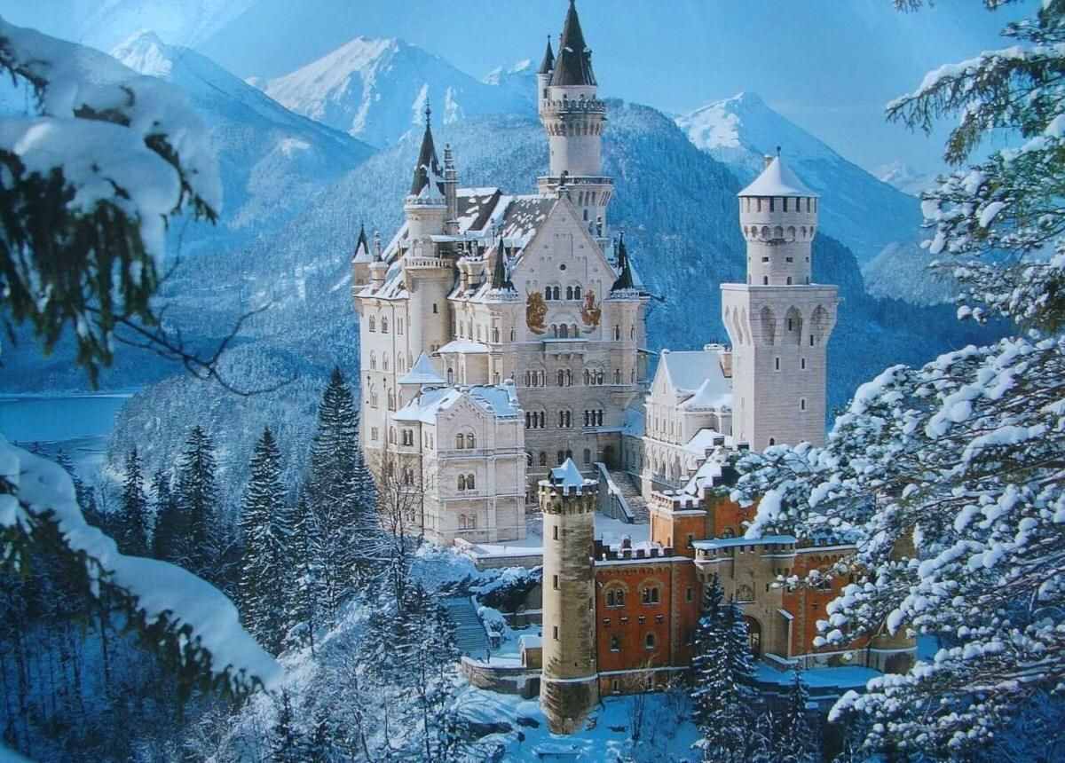 德国新天鹅堡：童话般的古堡，迪士尼标志上的城堡原型