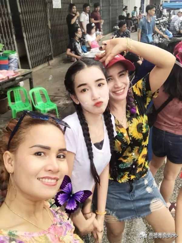实拍！柬埔寨新年美女集体现身嗨爆全场，大饱眼福
