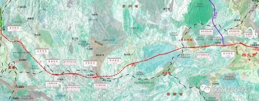 今年，贵州要建9个铁路项目