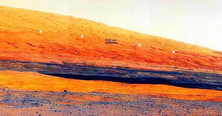 谷歌火星地图翻出火星上有一条“柏油路”，照片清晰可见