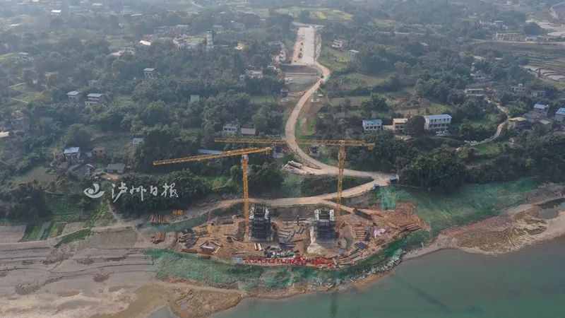 河东长江大桥最新建设进展来了！156根引桥桩基完成浇筑