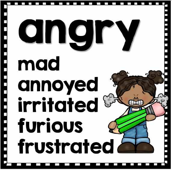 不是所有的生气都要用angry!