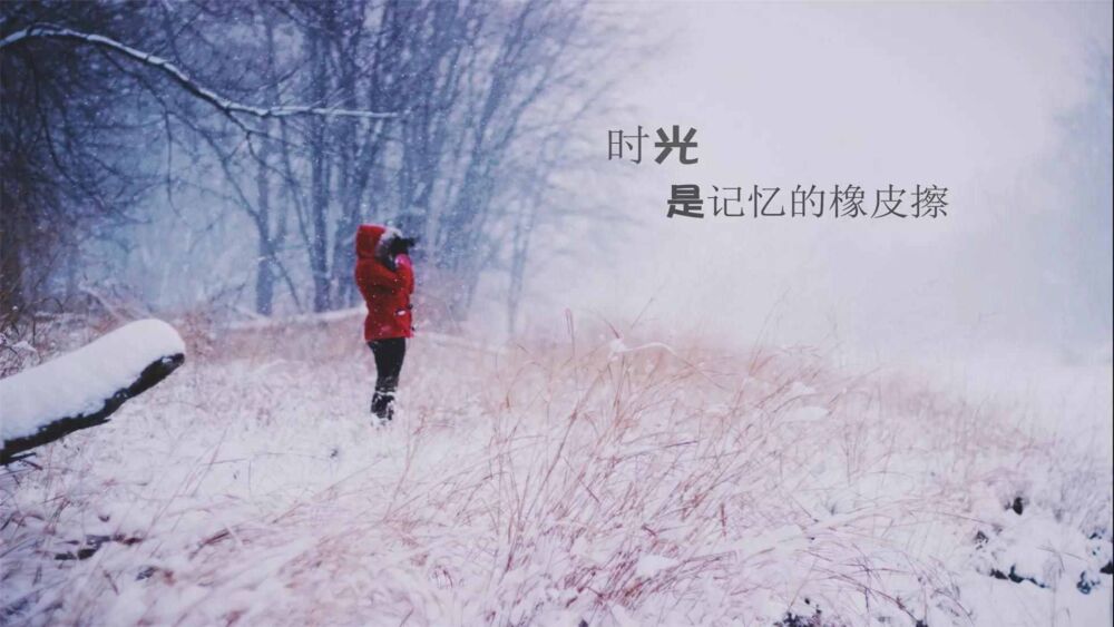 2002年的第一场雪！