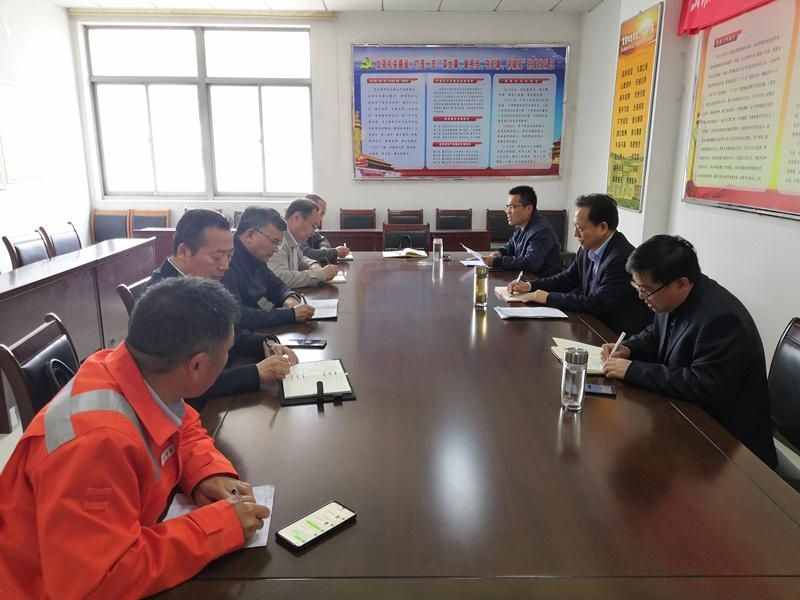 市能源局刘忠波局长节日期间带队督导煤矿和油气管道安全工作