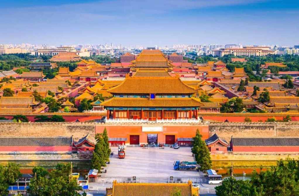 我国皇家园林——北京故宫