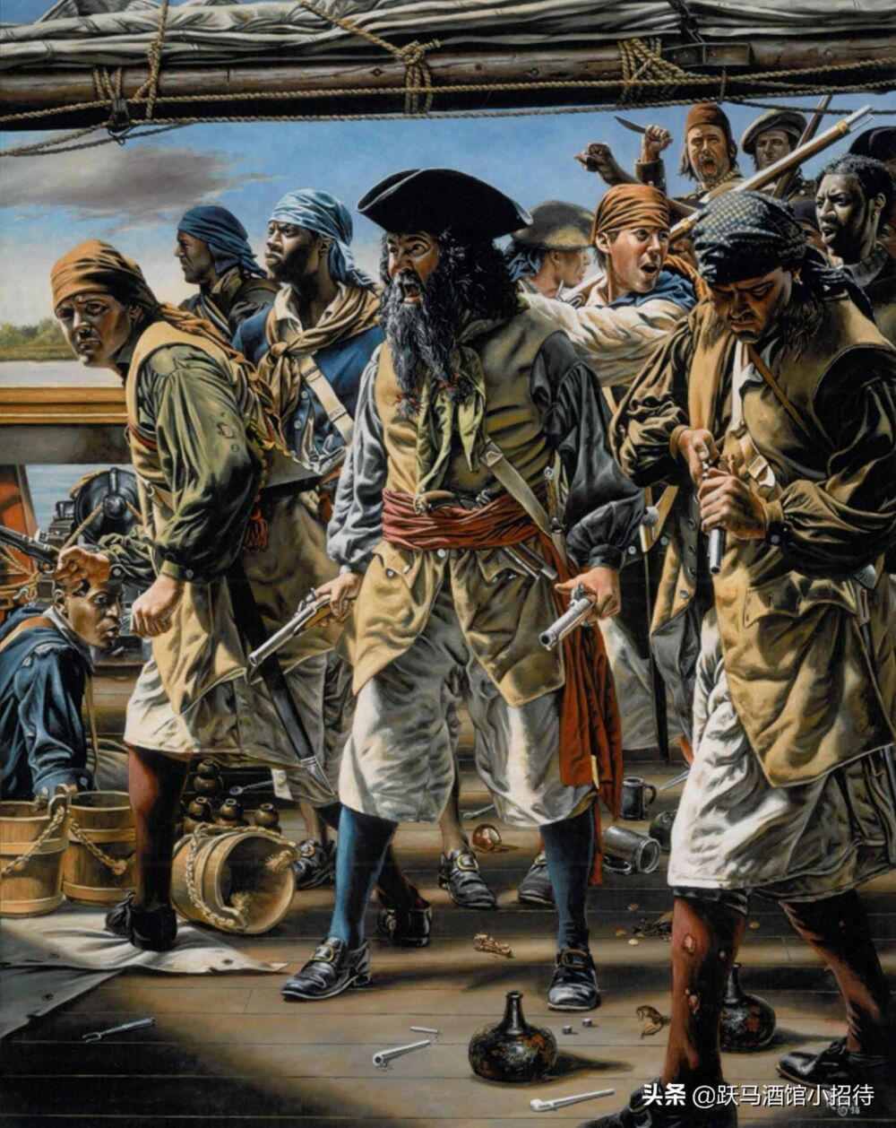 《加勒比海盗》中的海洋文化：黑胡子和他的“安妮女王复仇号”