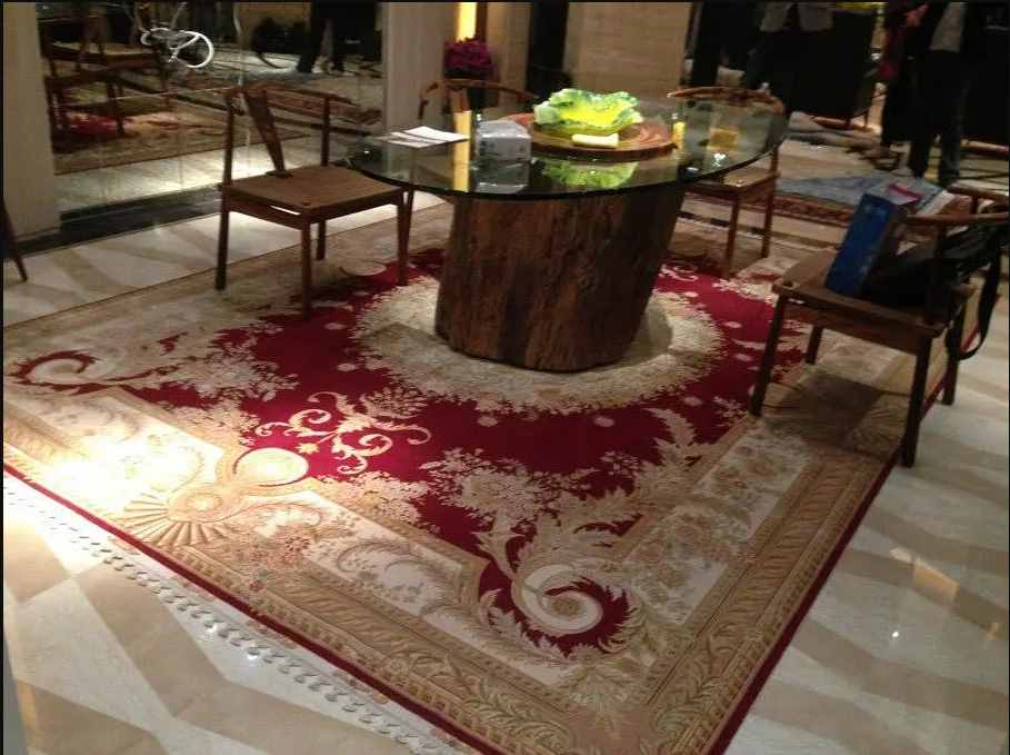别墅豪宅软装家居生活都在用的#手工真丝地毯#